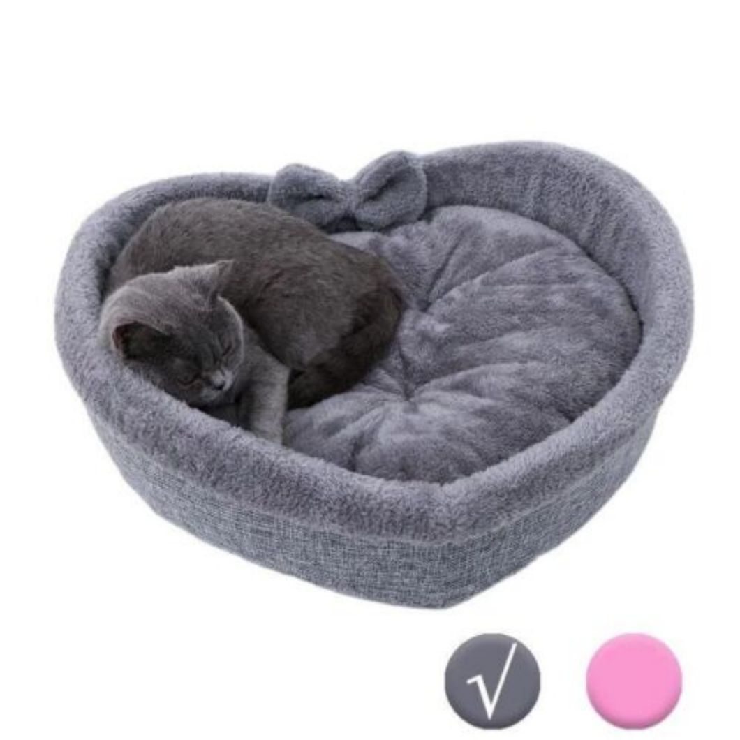 宁波冬季保暖心形猫窝猫床深度睡眠宠物窝